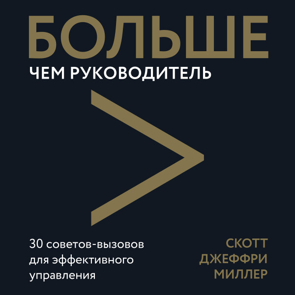 Больше чем руководитель